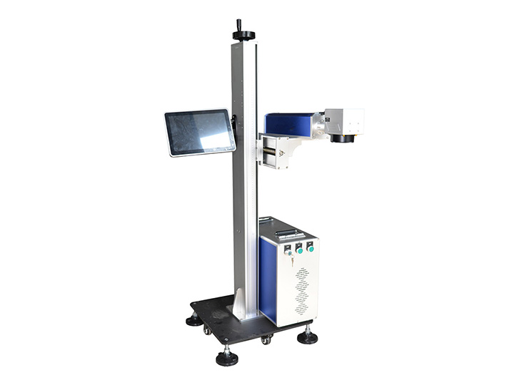 零件和工具在線飛行光纖激光打標(biāo)系統(tǒng)