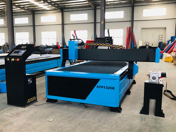 盈利型 4x8數(shù)控等離子切割工作臺(tái)套件，帶旋轉(zhuǎn)管切割機(jī)