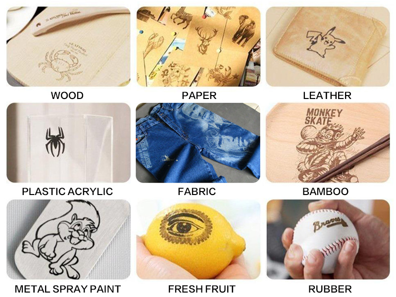 CO2 玻璃、亞克力、塑料激光打標(biāo)機(jī)