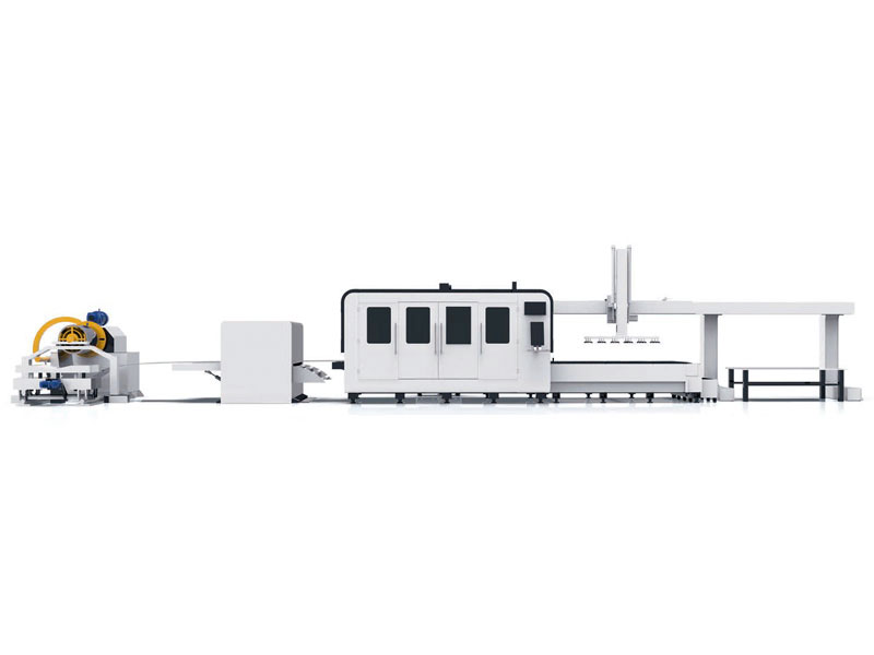 自動卷料送料激光落料線及切割系統(tǒng)