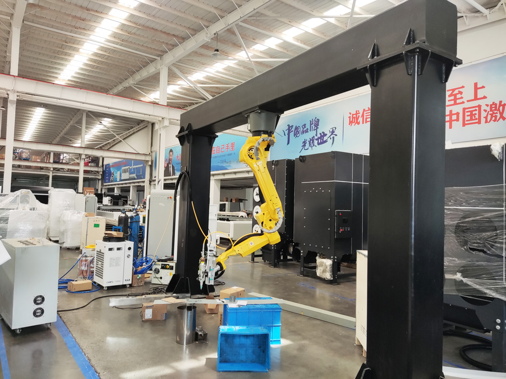 工業(yè)級3D金屬機器人光纖激光切割機