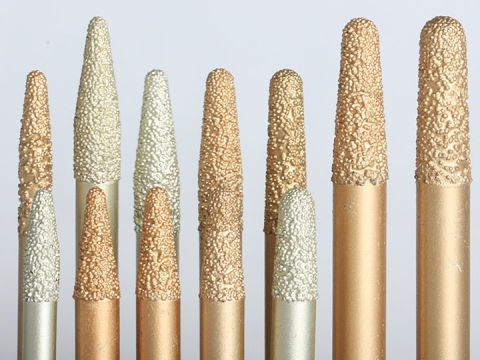 錐形鉆石3D大理石、花崗巖深浮雕鉆頭