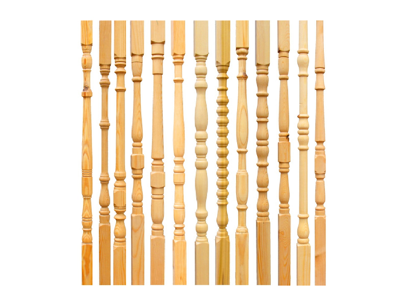 雙軸數(shù)控木車床加工樓梯欄桿