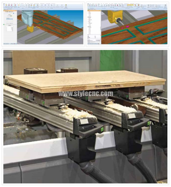 用于鉸鏈浮雕和鎖榫的水平組合件