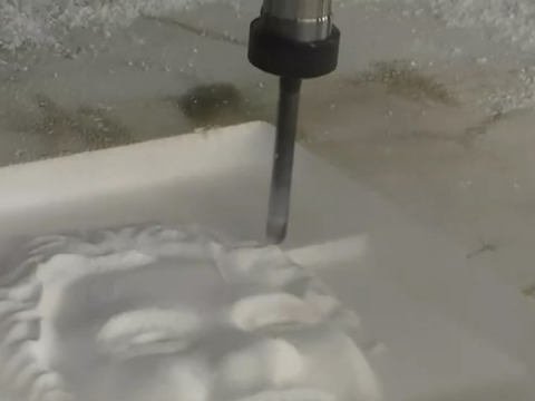 數(shù)控泡沫銑刀，用于 EPS 模具銑削和切割