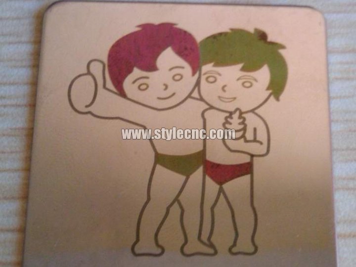 彩色光纖激光打標(biāo)機項目