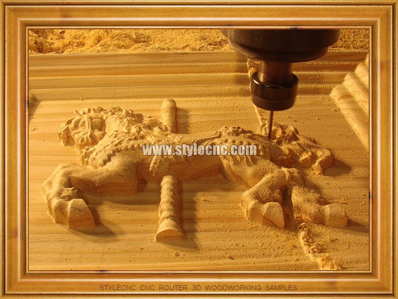 3D數(shù)控銑木工