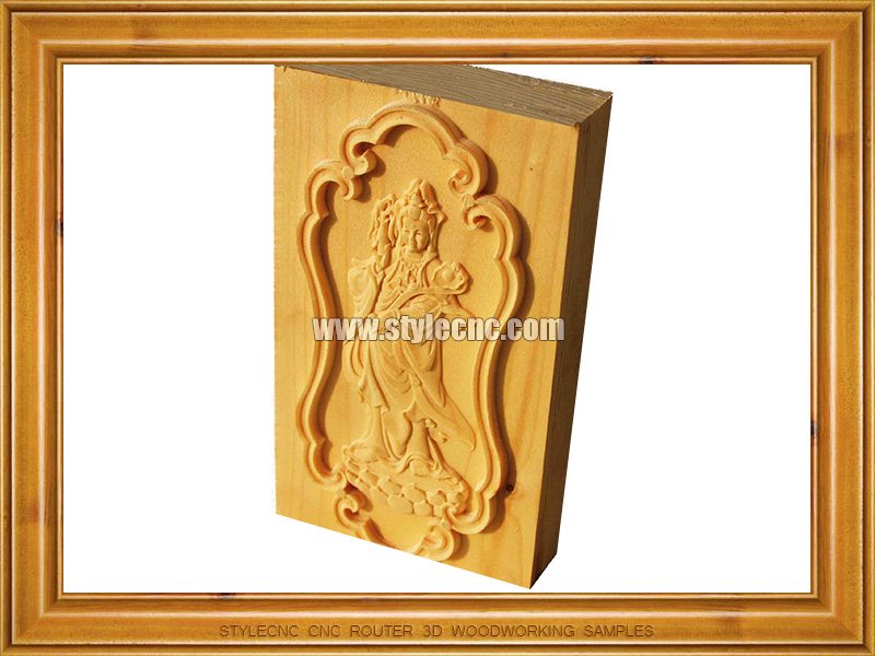 用于浮雕木工的3D數(shù)控銑床