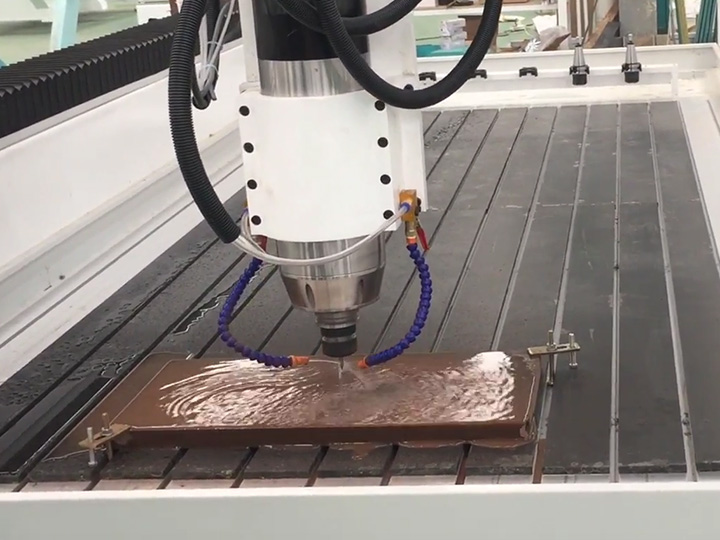 石材雕刻用線性自動(dòng)換刀數(shù)控銑床