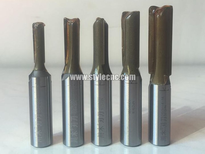 TCT直槽數(shù)控鉆頭，適用于MDF和木材切割