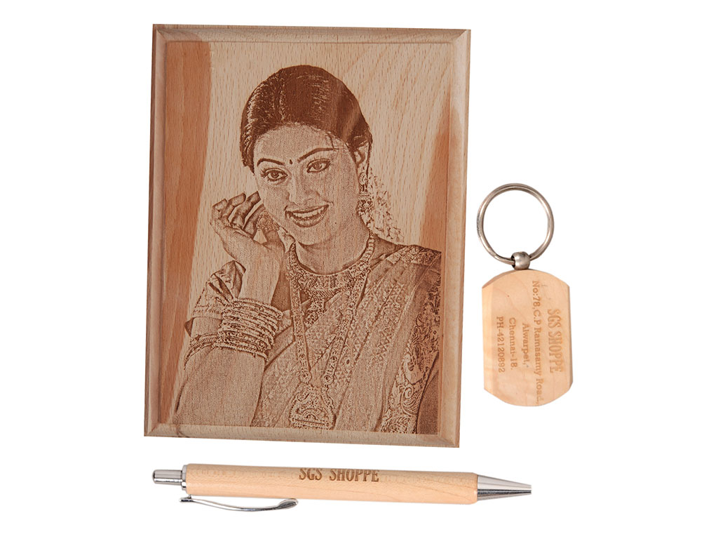 激光雕刻木制工藝品