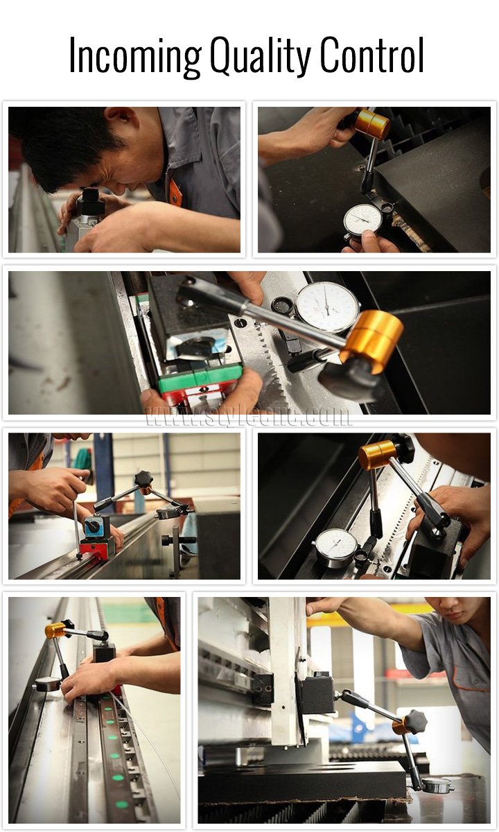 光纖激光切割機來料品控