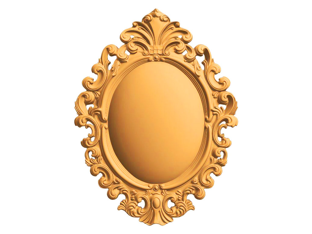 免費3D鏡框模型 STL 數(shù)控雕刻機文件