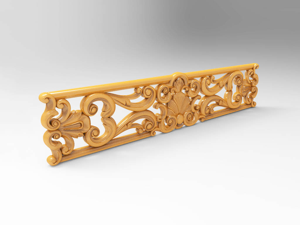 數(shù)控木工機(jī)床3D木制家具模型 STL 檔