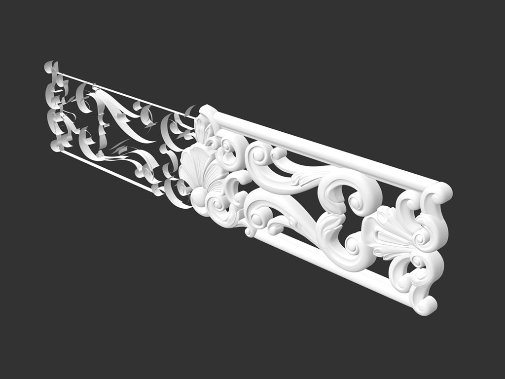 數(shù)控木工機(jī)床3D木制家具模型 STL 檔