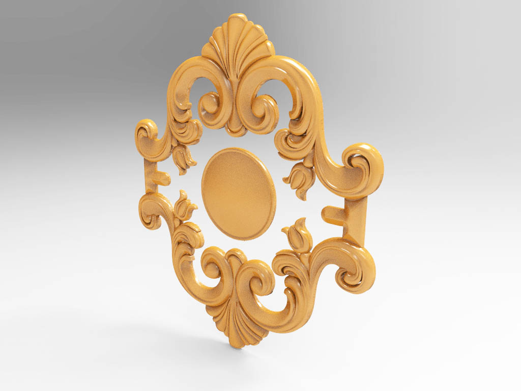 數(shù)控木工雕刻機(jī)3D家居裝飾設(shè)計(jì) STL 檔