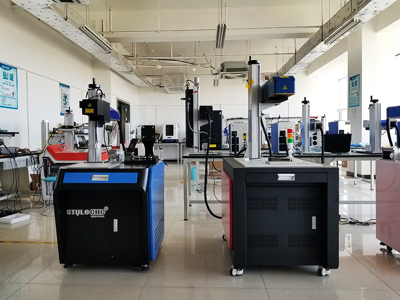 3D用于金屬紋理的光纖激光打標機