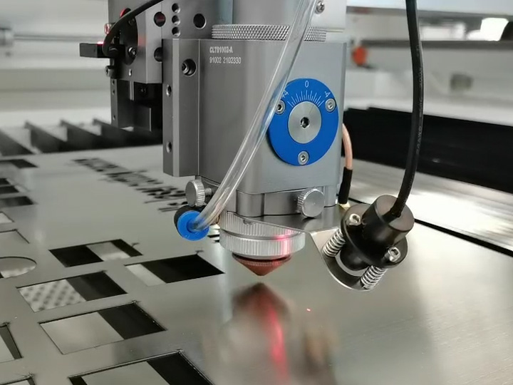 混合激光切割頭