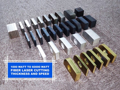 光纖激光器切割金屬的速度和厚度是多少？