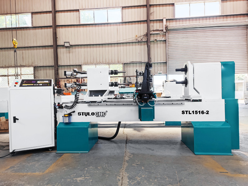 雙主軸自動(dòng)數(shù)控棒球棒木工車床