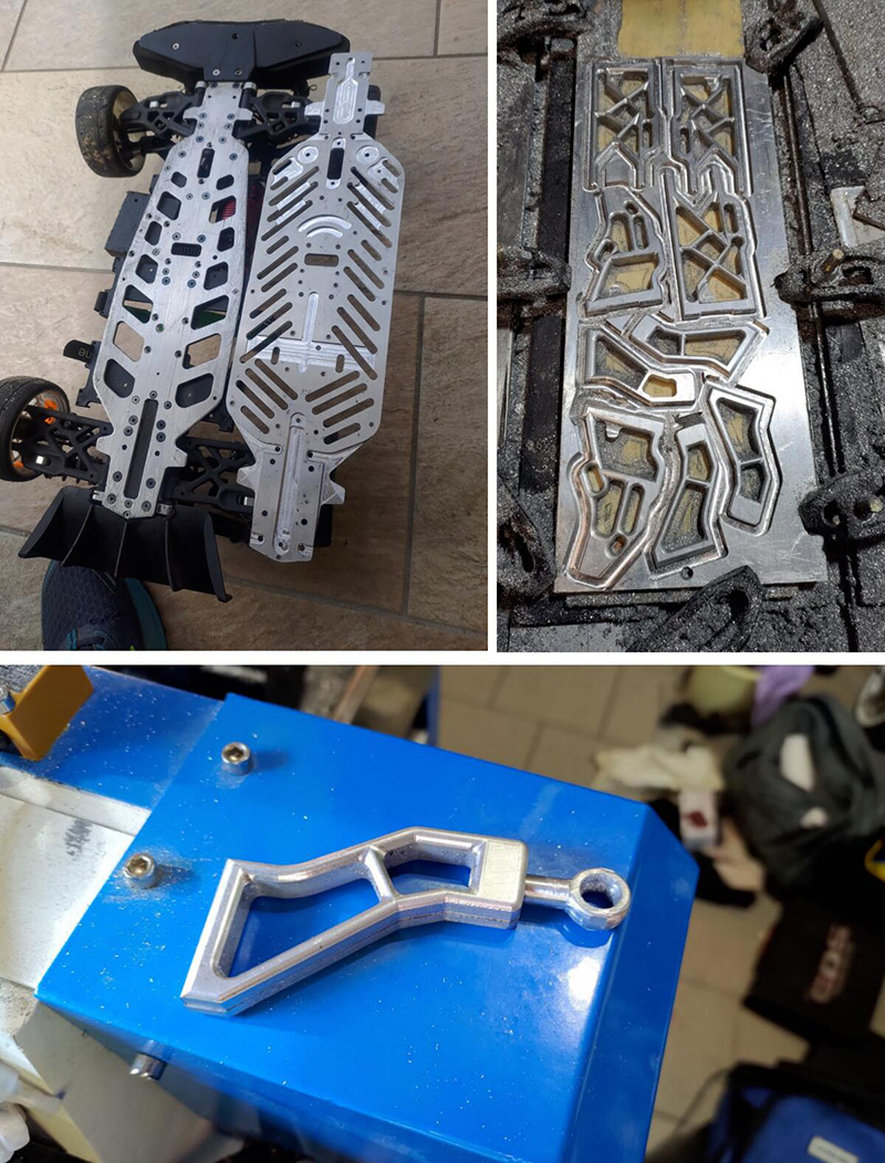 臺式數(shù)控雕刻機切割鋁件