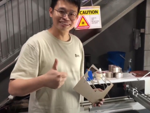 新加坡客戶評價 STJ1390 激光切割機？