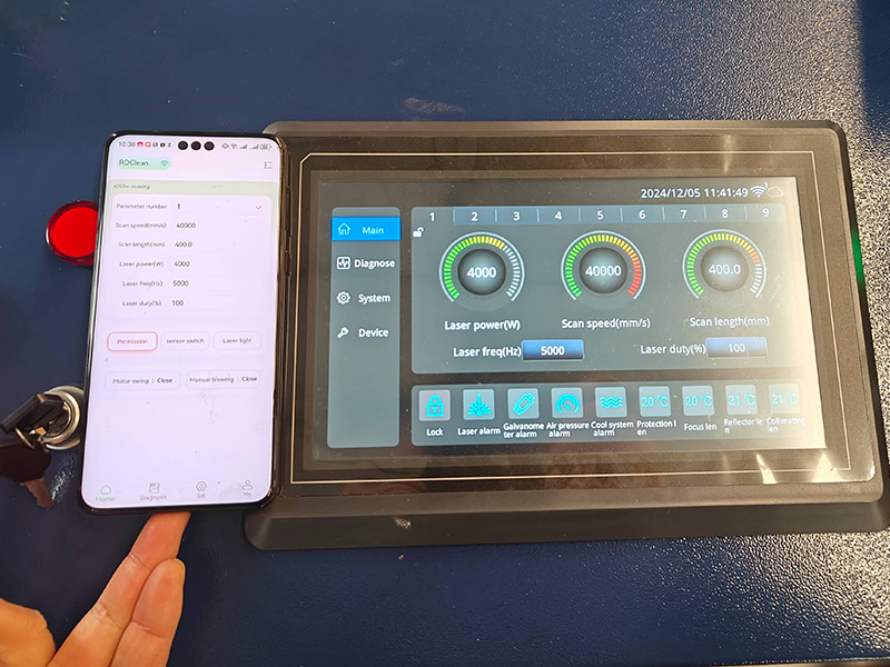 2025最暢銷的手持式激光除銹機