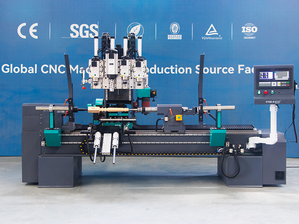 全尺寸七合一數(shù)控木工車銑中心出售