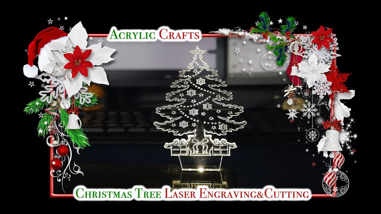 激光雕刻切割3D亞克力圣誕樹(shù) 激光雕刻切割3D亞克力圣誕樹(shù)
