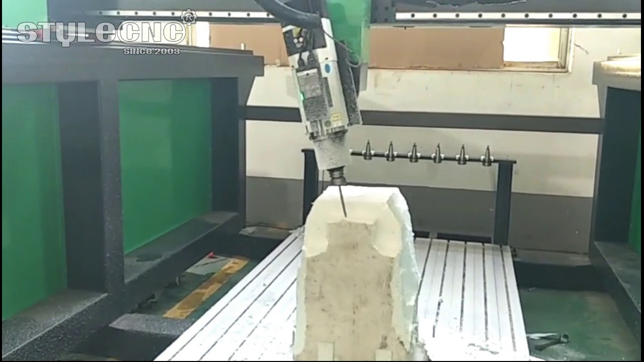 四軸EPS數(shù)控雕刻機(jī)，用于泡沫、木材、鋁模具制造