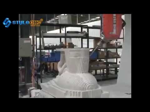 用于泡沫銑削的大幅面五軸數(shù)控銑床